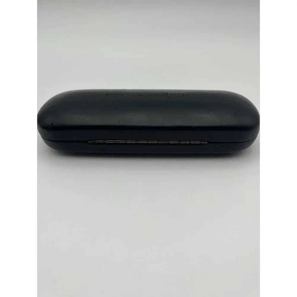 AWESOME Polo Ralph Lauren Black Hard Eyeglasses Sunglasses Case w/Cleaning Cloth